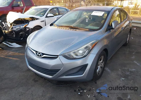 2015 Hyundai Elantra Se from USA, damaged, VIN 5NPDH4AE0FH637414